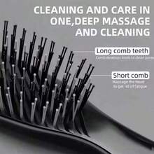 Anti-Static Steel Comb, Used For Wig Training, Specifically For Cleaning Real Hair And Synthetic Wigs - Multicolor - View 7