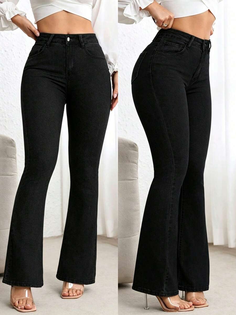 Women Jeans - Black - View 1