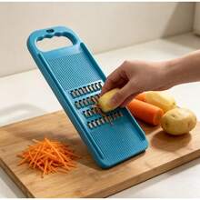 1pc Stainless Steel Manual Vegetable Shredder, Fruit Grater, Vegetable Slicer, Multi-Function Fruit Slicer, Potato Shredder, Kitchen Utensils, Kitchen Gadgets, Kitchen Accessories - Multicolor - View 14