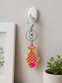 Cute Creative Fish-Shaped Minimalist Can Opener With Keychain, Can Opener, Lid Opener, Multi-Function Keychain And Bottle Opener - View 7