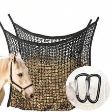 Hay Net Slow Feeder Bag For Horses, Cattle, Sheep, Donkeys, Goats, Livestock Feeding Supplies - Multicolor - View 6