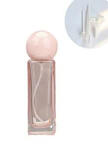 30ML Empty Refillable Glass Perfume Atomizer, Luxury Square Fragrance Spray Bottle With Round Ball Cap, Portable Travel Perfume Vial, Mini Cosmetic Scent Container For Women Girls, For Handbag, Trip, DIY Perfume Samples, Multiple Colors Available - Multicolor - View 11