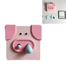 3D Printed Light Switch Cover 86 Type Animal Nose Switch Decorative Cover Funny Easy Install Switch Protector Home Ornament - Multicolor - View 13