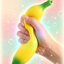 Banana Squeeze Toy, Slow Rebound Soft Stress Relief Toy, Adult Anxiety Relief, Birthday, Party, Christmas Gift, Perfect Item - Multicolor - View 10