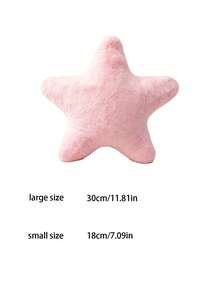 Multi-Color Star-Shaped Plush Throw Pillow, Cute Gift For Girls, Home Essential, Suitable As Daily Gift For Friends And Family - Multicolor - View 11
