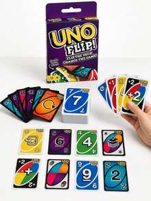 1 Box Splendor Multi-Function Flip Toy Cards, Multiple Combinations, Suitable For Party Games - Multicolor - View 1
