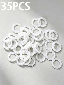 35pcs Waterproof Silicone O-Rings, 3mm Diameter, Anti-Slip Wear-Resistant Sealing Gaskets, High-Quality Silicone Rings, Water Pipe Sealing Helper - One Size-35PCS - View 7