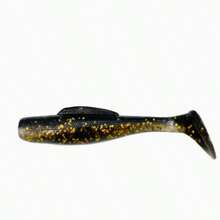 6 Floating T-Tail Soft Baits, TPR Paddle Tail Swimming Baits, Strong-Scent Fishing Soft Lures, Suitable For Freshwater And Saltwater, For Bass, Barracuda, And Trout Fishing - Multicolor - View 7