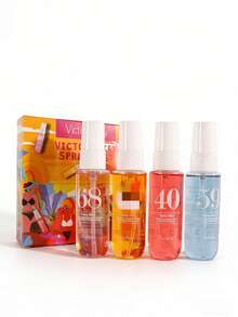 1/4/5 Bottles 40ml/90ml Brazilian Fragrance Spray Gift Set, Multi-Layer Long-Lasting Air Freshener, Suitable For Home, Travel, Party, Perfect Gift - Multi Scents - View 1