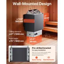 Sauna Rooms - 9kW - View 4