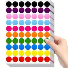 Colorful Dot Stickers, Suitable For Adults, Used For Marking, Coding, Categorizing, Prioritizing, Envelope Sealing And Art Education - Colorful Dot Stickers - View 12