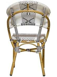 Outdoor Chairs - Black and White - View 7