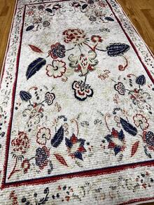 Digitally Printed Non-Slip Washable Runner And Area Rug Suitable For Living Room, Outdoor, Bedroom, Kitchen Carpet, Modern Design | Modern, Scandinavian, Bohemian And Classic Styles | 100% Polyester - Grey - View 7