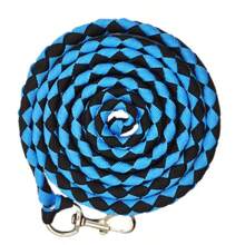 2m Braided Horse Lead Rope With 360° Rotating Metal Snap Hook, Nylon Woven Horse Lead Rope, Outdoor Horse Training, Grazing, Tethering, Equestrian Lead Equipment - Horse Lead Rope - View 9