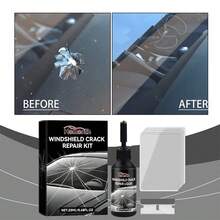 Windshield Repair Resin Kit: Fix Cracked, Star-Shaped And Bullseye Cracks - Easy DIY Car Glass Repair - Multicolor - View 12