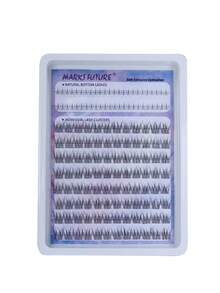 120 Pcs Eyelash Extension Soft Delicate And Natural Lncluding Lower Eyelashes Glue-Free False Eyelashes Easy To Wear And Suitable For Beginners Suitable For Asian Faces - View 7