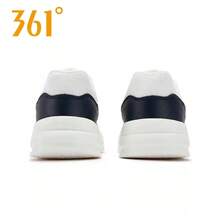 361degree New Men's Lightweight Versatile Retro Comfortable Casual Sneakers - White/Blue - View 5