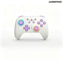 ANBERNIC RG‑P01 Wireless Game Controller, Six-Axis Gyroscope, Dual Vibration Motors, RGB Back Buttons, Programmable, Compatible With Switch/Steam/PC - View 12