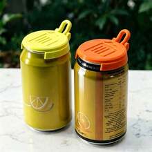 1pc Portable Can Lid Protector, Dust-Proof Sealing Cover For Carbonated Drinks, Beer And Soft Drink Cans, Reusable Flip-Top Hygienic Can Lid, Fun Cartoon Style, Suitable For Kitchen, Home, Cafe, Restaurant, Party, Picnic And Travel - Multicolor - View 10