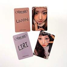 HEART OF WOMAN 首張完整專輯《Heart Byte: LEGACY》成員小卡,5 張組,包含 Ji Hyun、Chaei、Ayne、Liri、Liuyin,深色 Y2K 風格高辨識度,雙面印刷,正面人像、背面獨家設計,高畫質印刷且色彩還原準確,厚實耐用塗層紙,標準 3 英吋尺寸,可放入一般卡夾相簿,女團粉絲收藏熱門出道專輯周邊,適合卡夾填充與粉絲支持交換 - 彩色 - 查看 11
