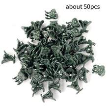 Approx. 50pcs Plant Stem Clips, Plant Vine Support Clips, Used For Upright Growth Of Flowers, Branch Clips, Garden Plant Support Clips - Multicolor - View 6