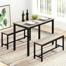 Dining Table & Chair Sets - White - View 4