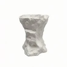 Stacked Rock Cave Basking Platform | Pure White Decor Piece | Waterproof Material | Suitable For Fish, Lizards, Geckos, Turtles | Reptile Tank & Semi-Aquatic Tank Decoration - White - View 9