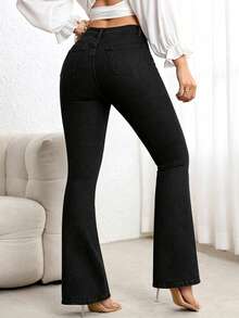 Women Jeans - Black - View 6