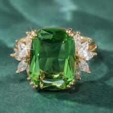 Cincin Wanita Minimalis Elegan Terbaru Ini Adalah Aksesori yang Halus dan Berkelas, Hadiah Ideal untuknya. - Emas - View 10