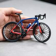 1:10 Scale Alloy Mountain Bike Model, Fully Functional Simulation Downhill Bicycle, Desktop Ornament And Photography Prop - Multicolor - View 8