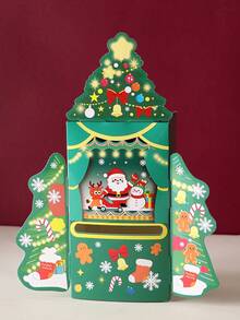 1 Set Christmas Tree Shaped "Money Pull" Gift Box - Creative Cash Gift Box With Surprise Pull Tab; A Fun And Unique Way To Give Christmas Gifts, Perfect For Christmas Holiday Party Supplies And Decorations - View 14