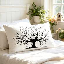 2pcs Tree Painting Stencils, Washable And Reusable Classical Gothic Tree Templates, Suitable For Wall Decoration, Home Decor, Canvas, Art Textiles, Painting, Floor Tiles, Handmade Notebooks, Scrapbooking - A - View 4