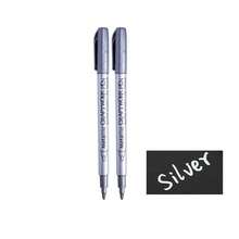 GuangNa 2/6/12/24pcs Metallic Color Markers, Medium Tip, Suitable For Rock Painting, Black Paper, Card Making, Scrapbooking, DIY Photo Album - Multicolor - View 17