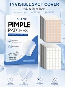 Acne Patches, Gentle & Comfortable Formula, Skin-Friendly Natural, Suitable For Acne Care, Conceal Imperfections And Hide Pimples - Round - View 1