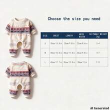 Opjoys 1 buah Jumpsuit Anjing Motif Pixel, Lembut, Lucu, Nyaman, Ramah Kulit, Rajutan, Desain Empat Kaki, Leher Bulat, Manset Bergaris, Perlindungan Perut Hangat, Anti-Rontok, Pakaian Rumah Hewan Peliharaan Musim Semi dan Gugur Sehari-hari - Baby Pink - View 2