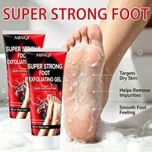 2PCS Super Strong Foot Exfoliating Gel, Instant Deep Exfoliation, Targets Dry Skin, Smooths Feet, Helps Remove Impurities, Gel Texture With Gentle Rubbing, Refreshing Clean Feel, Mild & Non-Irritating, For Home SPA Use, Suitable For Dry, Cracked Heels And Rough Skin - 2pc - View 7