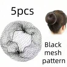 Bộ 100/50/20/5 miếng mũ lưới đội tóc HD giống da, lưới đen, trong suốt tàng hình, thoáng khí, siêu mỏng co giãn, mũ tất cho tóc giả lace front và mũ ngủ - Mũ trùm tóc - Xem 11