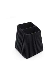 1pc Vertical Stripe Dual-Compartment Remote Control Storage Box, Remote Control Holder, Living Room/Bedroom/Coffee Table/Study Storage Box, Decorative Storage Rack, Home Essential, Living Room/Bedroom Decorative Storage Must-Have, Best Choice For Housewarming Gift - Multicolor - View 15