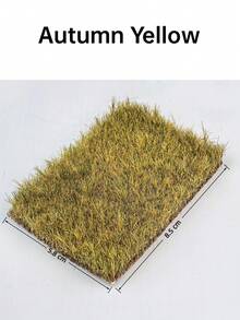 1 Box Seasonal Mini Artificial Grass Clump Model, 2.28*3.35in Simulated Sand Table Grass/Miniature Grass Tuft/Fake Grass Ball, Suitable For Various Scene Decoration, Train Track Miniature Landscape Model, Garden Model Landscape And Architectural Scene Layout DIY Material, Miniature Accessories - Grass Tuft - View 14