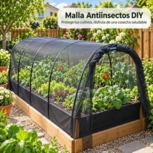 3x4 Meter Black Shade Net For Garden And Outdoor, Multipurpose Protection Net For Plants And Gazebos, Breathable Plastic Mesh Fabric For DIY - A - View 1