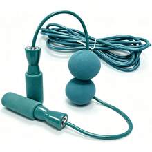 LINGPENG Adjustable Tangle-Free Jump Rope, Professional Fitness Skipping Rope For Adults, Indoor & Outdoor Workout - Multicolor - View 7
