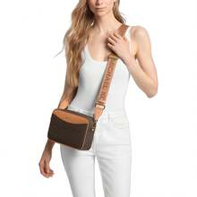 Michael Kors حقائب كروسبودي - بني - مشاهدة 2