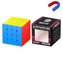 sengso Khối Rubik tốc độ Mosheng Magic Cube không dán nhãn 5x5 6x6 7x7 nam châm, đồ chơi giải đố xoay mượt, thiết kế chống bung, đồ chơi rèn luyện trí não cho trẻ em và người lớn, quà tặng - Nhiều màu - Xem 10