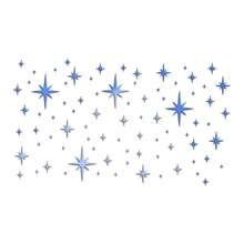 Chrisley 92pcs/Set Star Acrylic Mirror Stickers, Different Sizes Star Pattern, Studio Background Wall Decor, Photography Studio Decoration Supplies - View 12