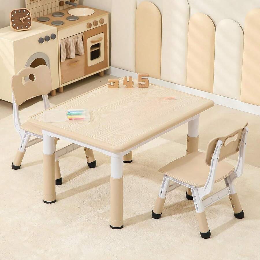 Kids Tables & Chairs - Khaki - View 1