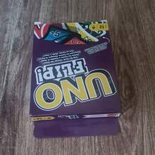 Splendor 1 Box UNO Flip Card Game, Double-Sided Colorful Playing Cards, Flip Gameplay, Suitable For 2-10 People Fun Family Party Game, Birthday Christmas Holiday Gift - Purple - View 11