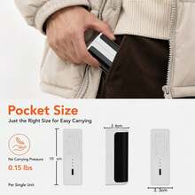 Set Of 2 Rechargeable Hand Warmers (3000mAh Each), Portable 3 Temperature Settings For Outdoor Camping, Christmas Stocking Stuffers - 2 packs - View 6