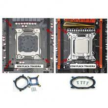 Suporte Base Lga2011 Placa Mãe X79 X99 Com Parafusos - Visão 5