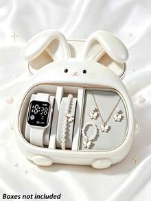 6pcs/Set Jam Tangan Elektronik Layar LED Digital Bermotif Modis untuk Anak Perempuan, Sempurna untuk Dipakai Anak Perempuan. Dapat Dipadukan dengan Set Perhiasan Kupu-kupu seperti Kalung, Gelang, Cincin, dan Anting-anting, Hadiah Kembali ke Sekolah (Kotak Hadiah Tidak Termasuk) - MultiWarna - View 10