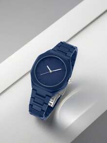 1pc Women's Fashion Casual Versatile Quartz Watch Suitable For Daily Wear - Blue - View 5